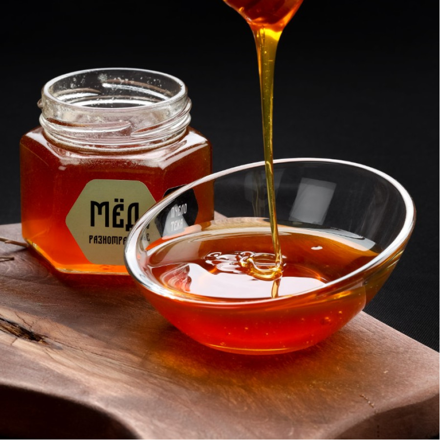 Мёд цветочный (разнотравье), 150 гр. Мёд цветочный (разнотравье), 150 гр.