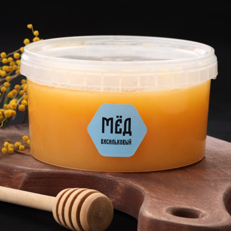 Мёд васильковый, 650 гр.